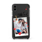 Valentine s Photo Apple iPhone Xs Max Impact Case Black Edge on Black Phone