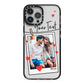 Valentine s Photo iPhone 13 Pro Max Black Impact Case on Silver phone