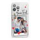 Valentine s Photo iPhone 13 Pro Max Clear Bumper Case