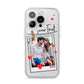 Valentine s Photo iPhone 14 Pro Clear Tough Case Silver