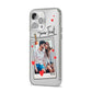 Valentine s Photo iPhone 14 Pro Max Clear Tough Case Silver Angled Image