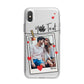 Valentine s Photo iPhone X Bumper Case on Silver iPhone Alternative Image 1