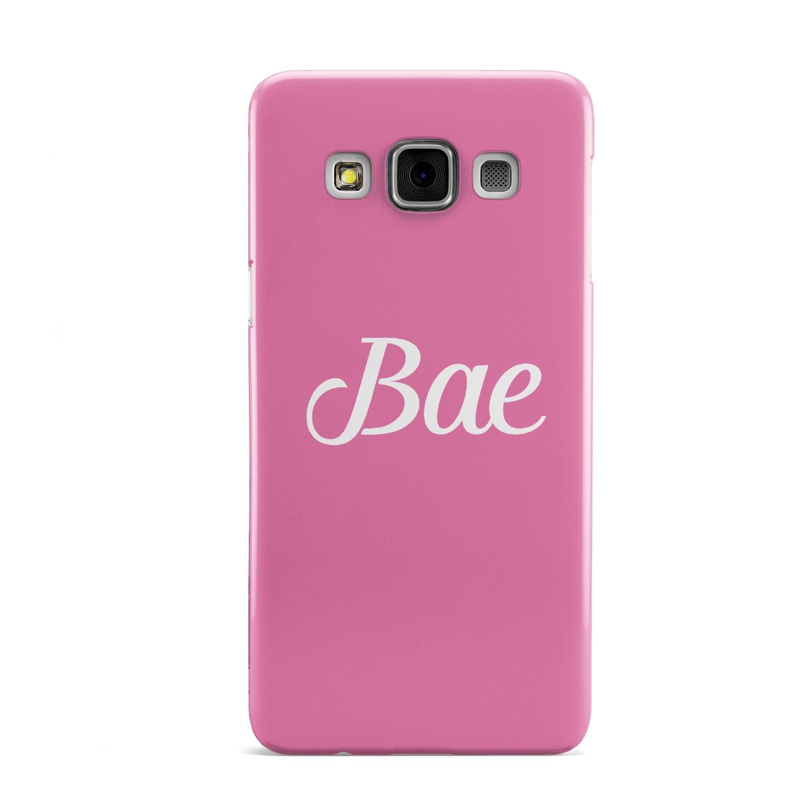 Valentines Bae Text Pink Samsung Galaxy A3 Case