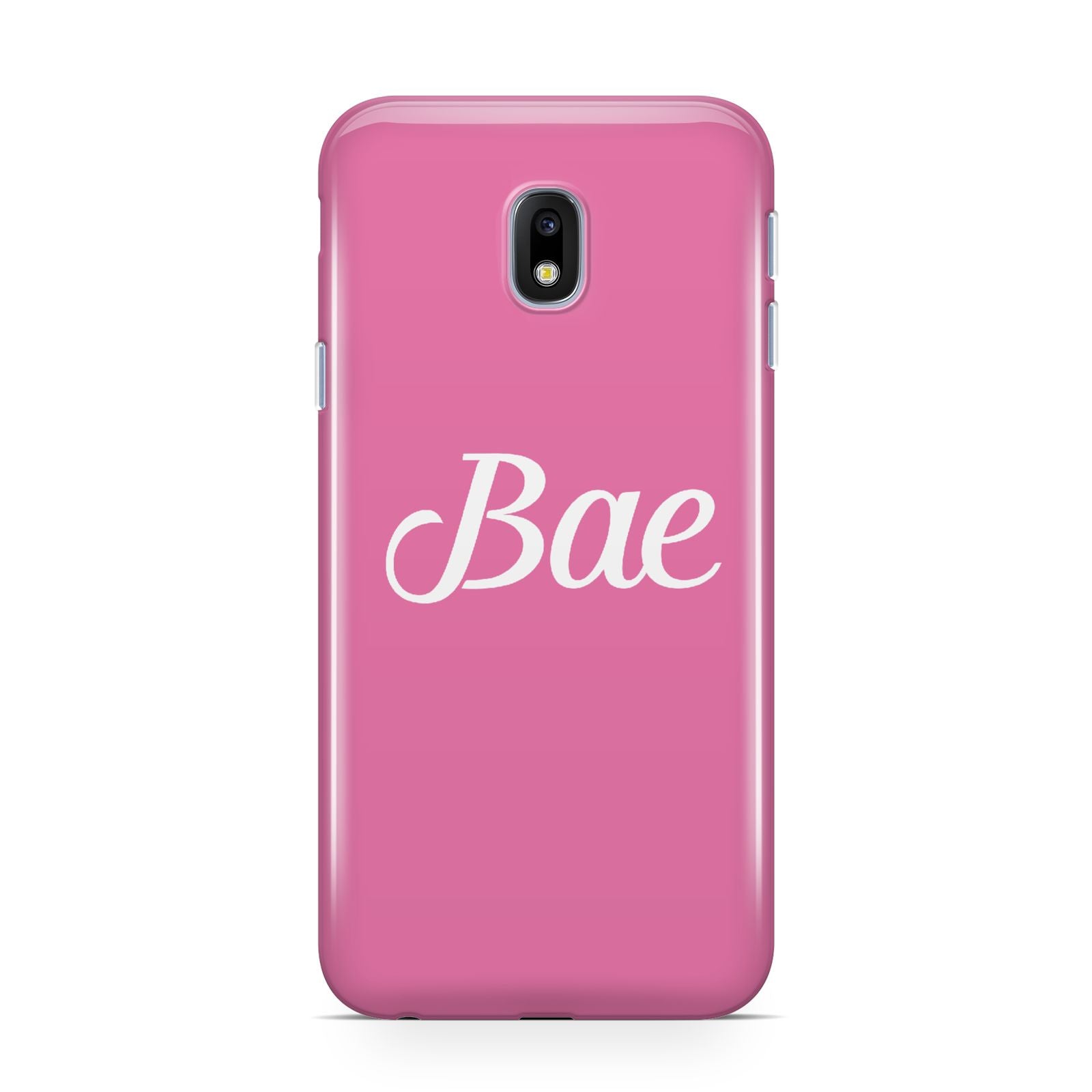 Valentines Bae Text Pink Samsung Galaxy J3 2017 Case
