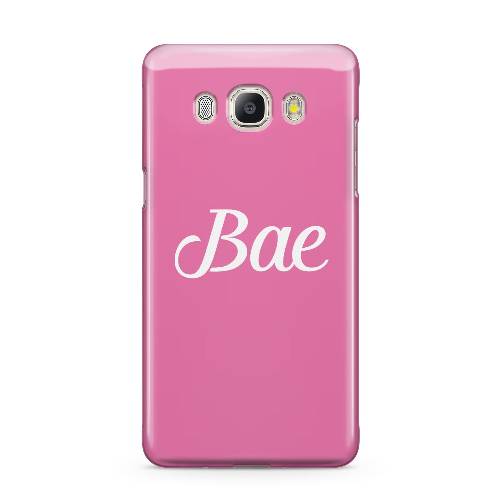 Valentines Bae Text Pink Samsung Galaxy J5 2016 Case