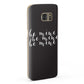 Valentines Be Mine Text Samsung Galaxy Case Fourty Five Degrees
