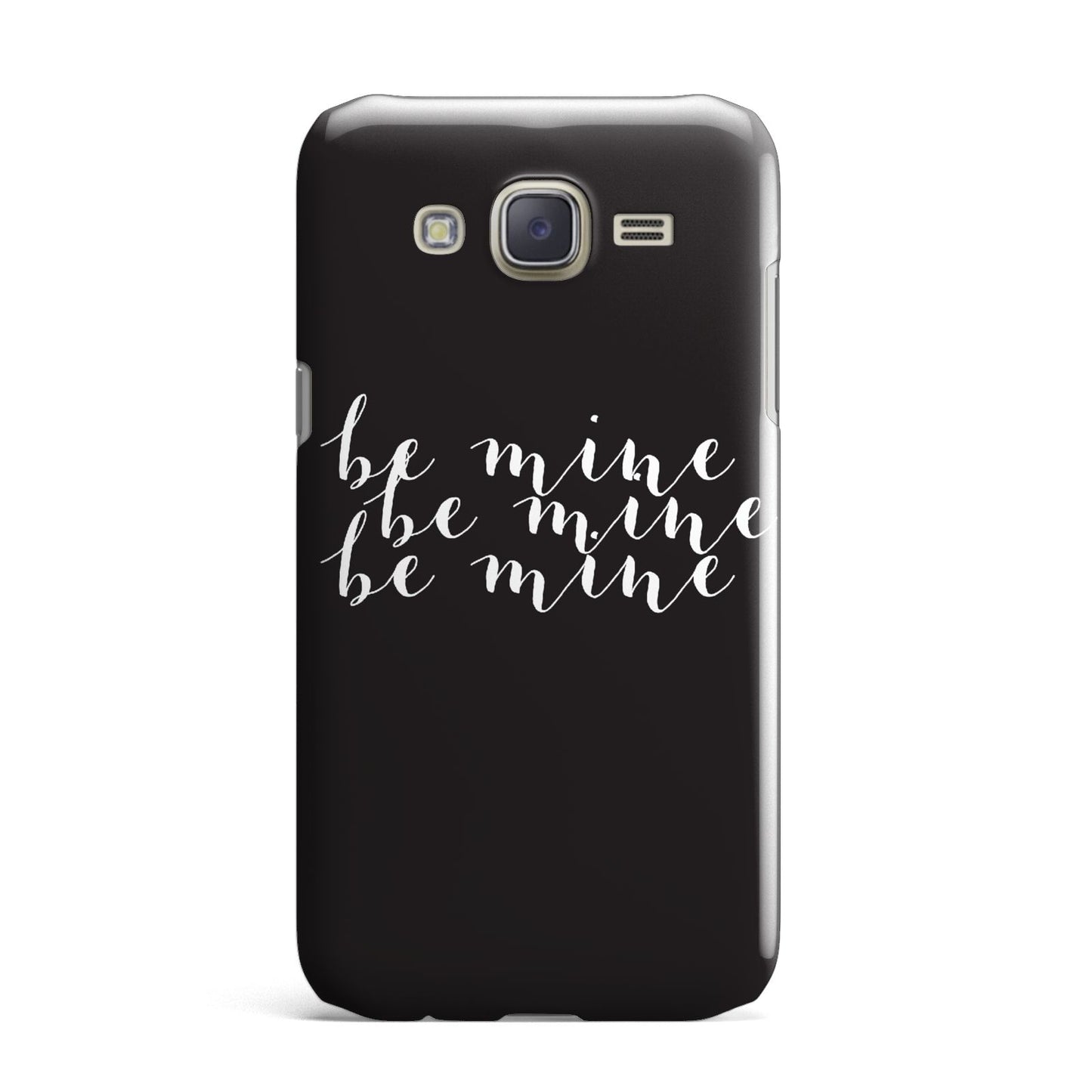 Valentines Be Mine Text Samsung Galaxy J7 Case