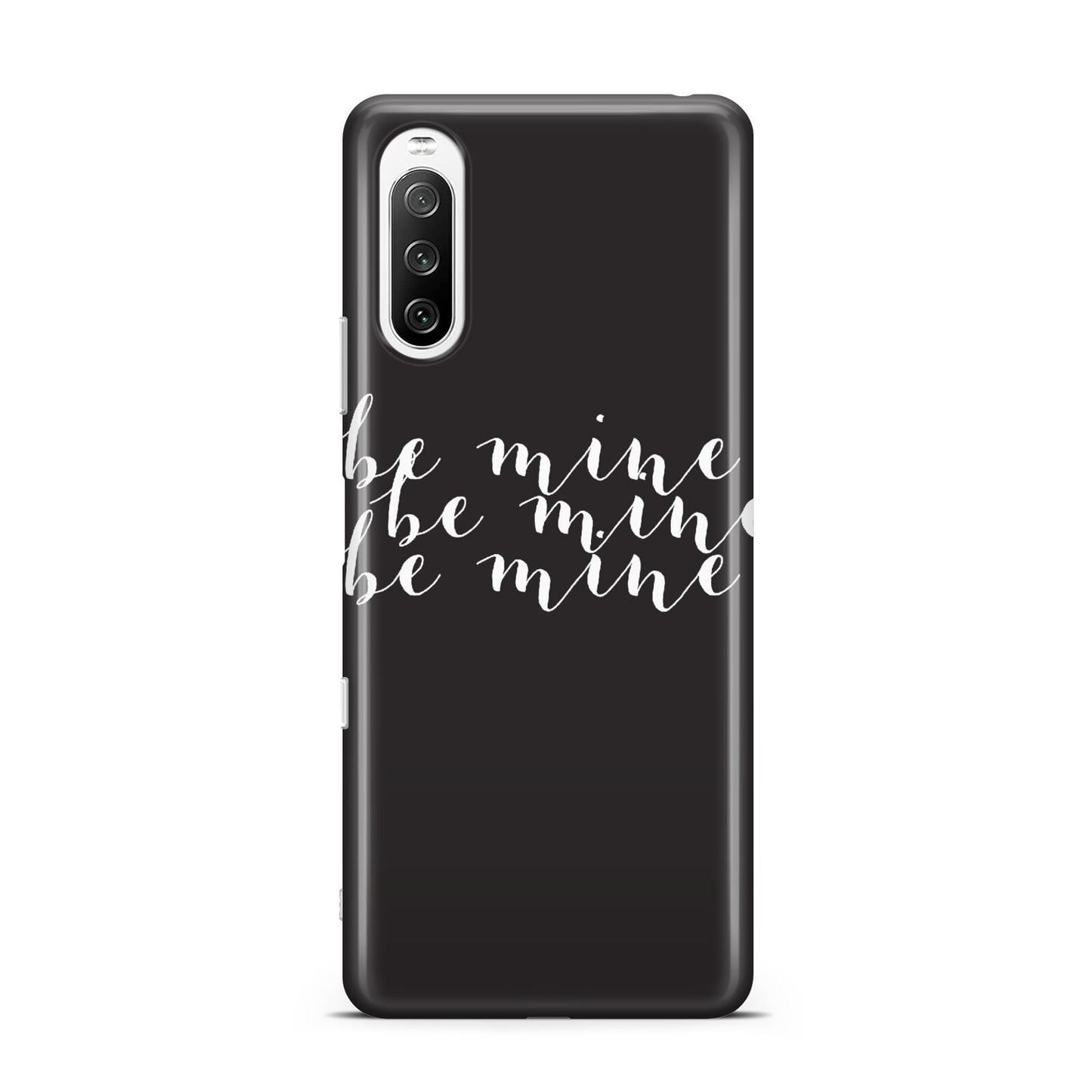 Valentines Be Mine Text Sony Xperia 10 III Case