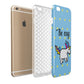 Valentines Be My Unicorn Apple iPhone 6 Plus 3D Tough Case