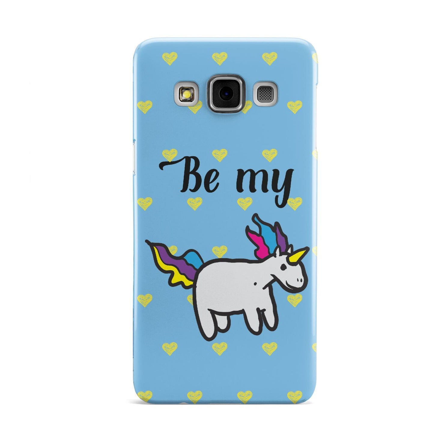 Valentines Be My Unicorn Samsung Galaxy A3 Case