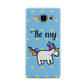 Valentines Be My Unicorn Samsung Galaxy A5 Case