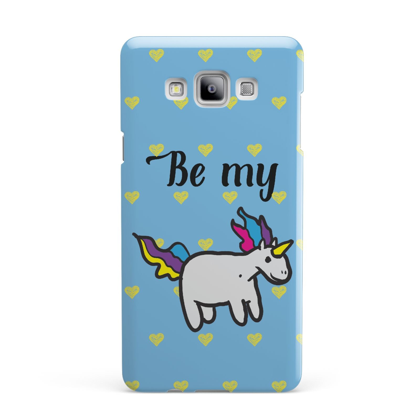 Valentines Be My Unicorn Samsung Galaxy A7 2015 Case
