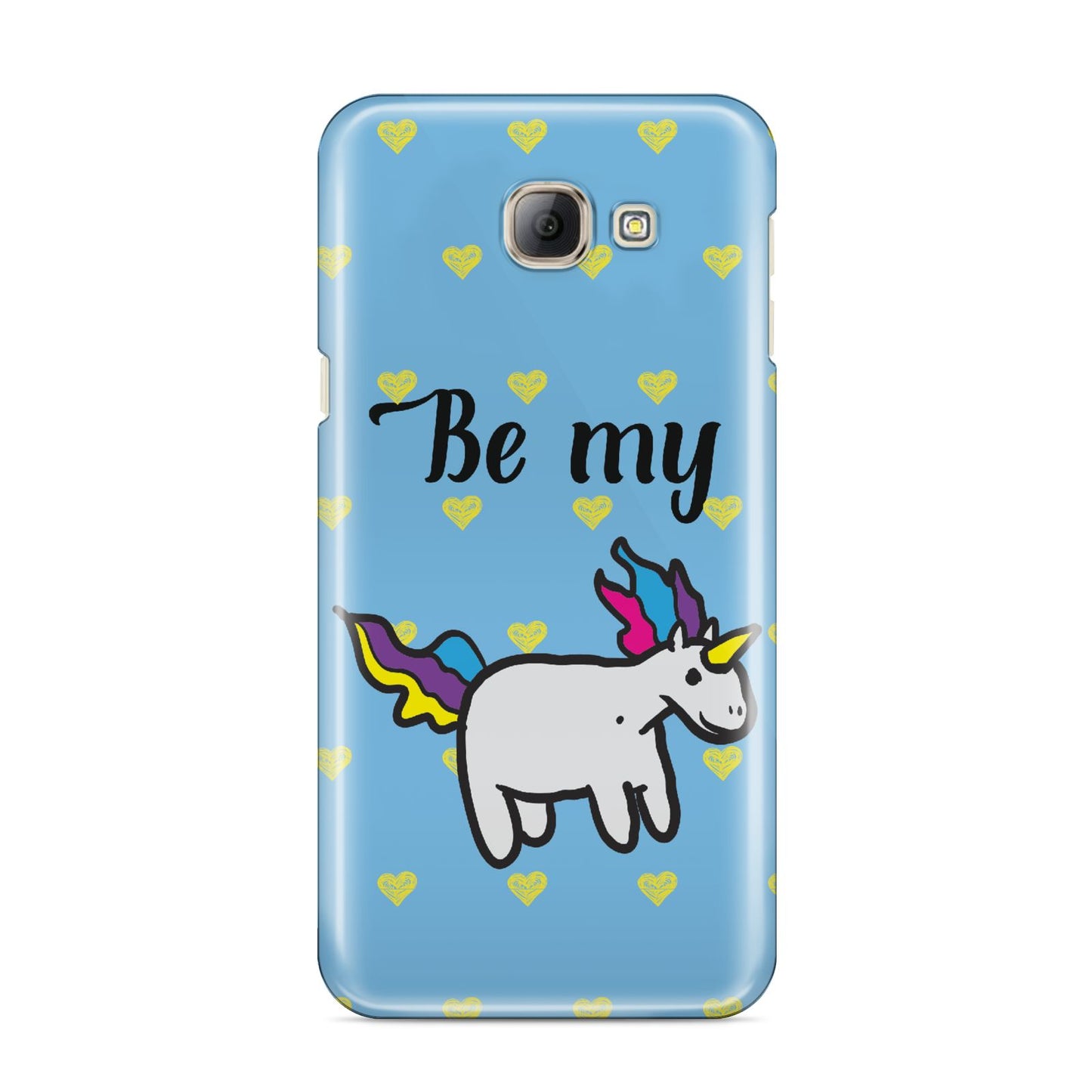 Valentines Be My Unicorn Samsung Galaxy A8 2016 Case