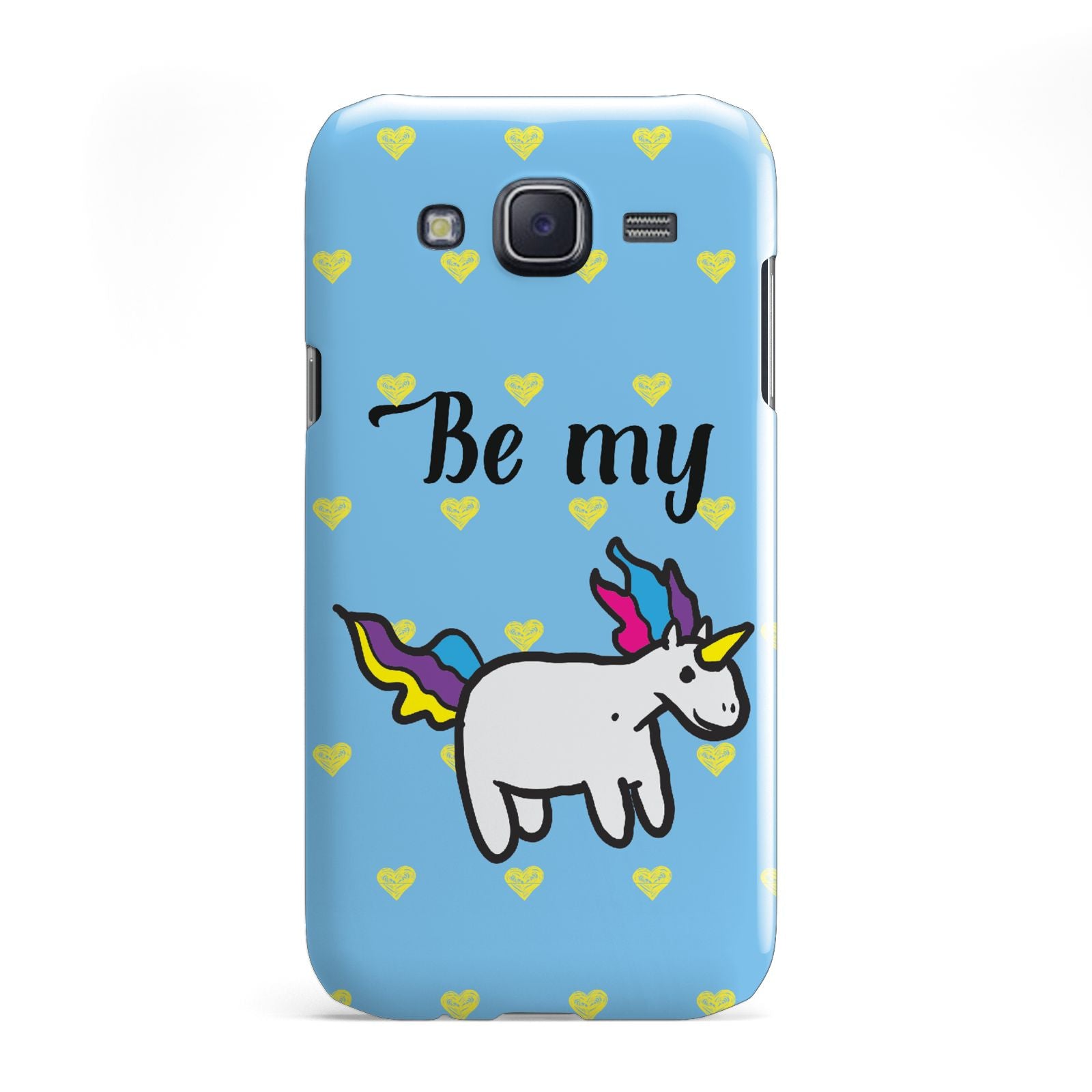 Valentines Be My Unicorn Samsung Galaxy J5 Case