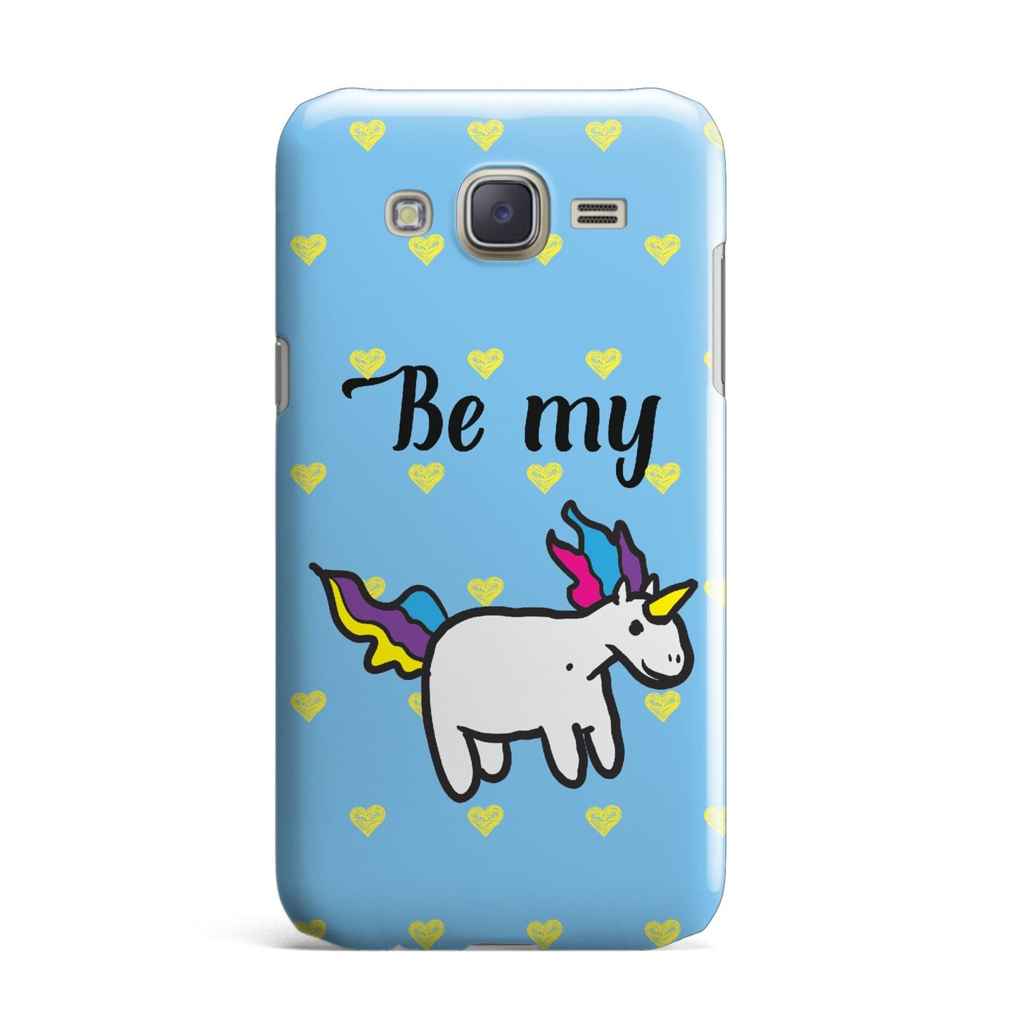 Valentines Be My Unicorn Samsung Galaxy J7 Case