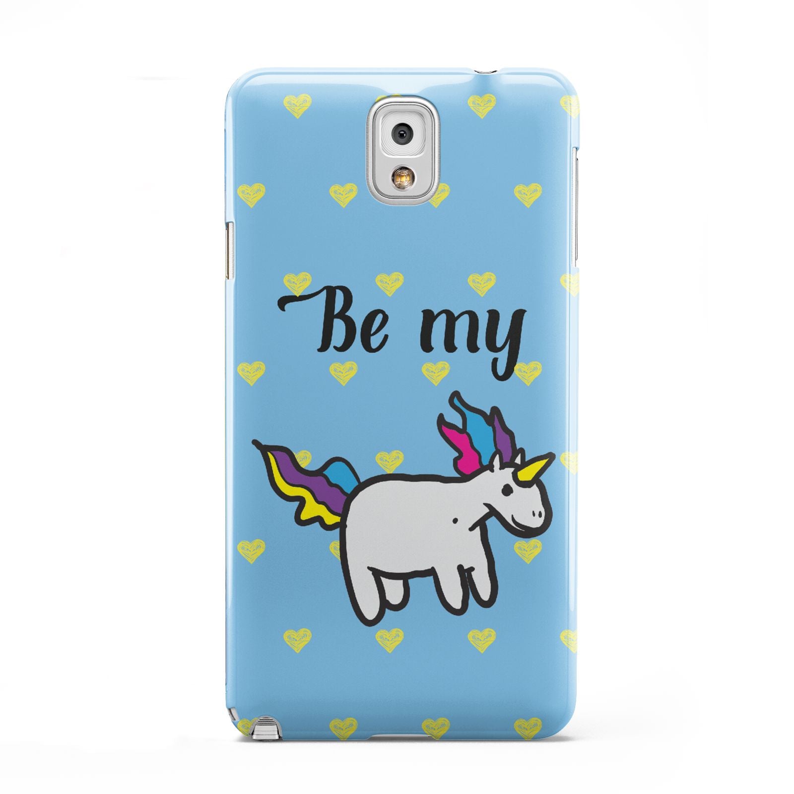 Valentines Be My Unicorn Samsung Galaxy Note 3 Case