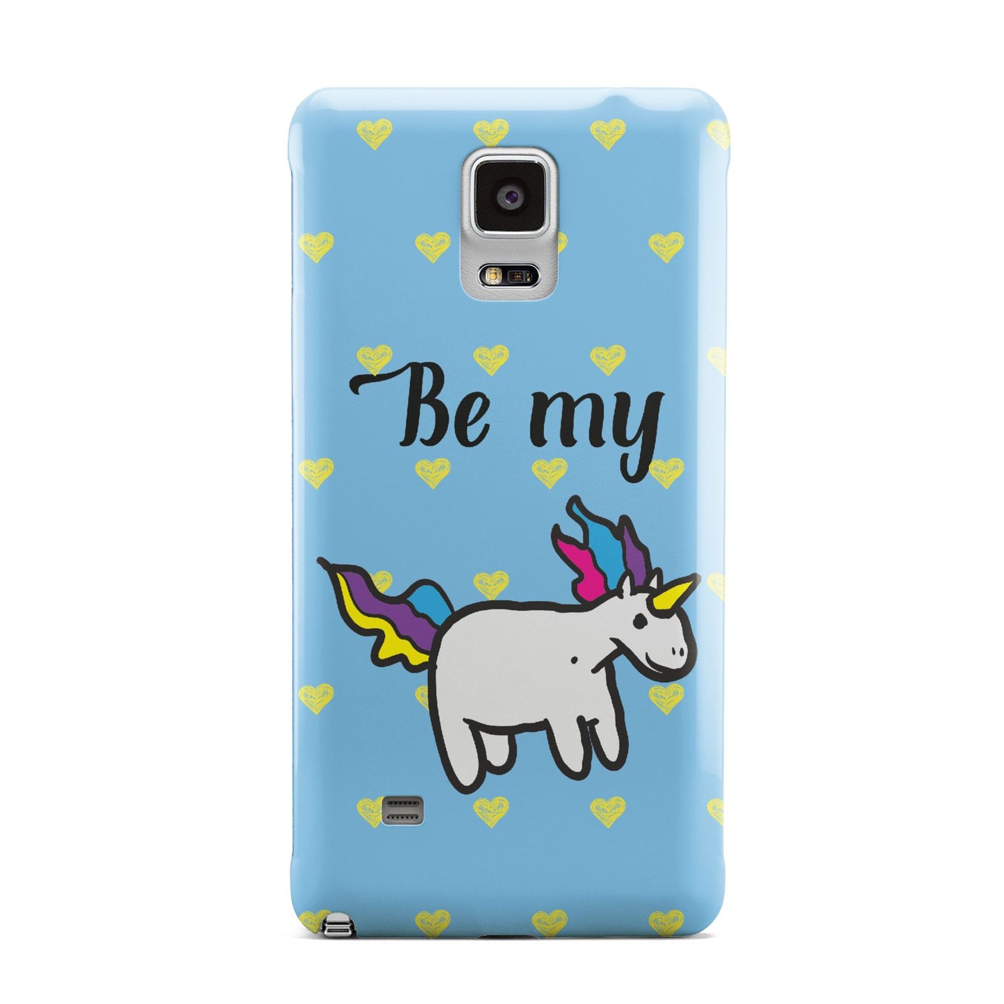 Valentines Be My Unicorn Samsung Galaxy Note 4 Case