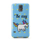 Valentines Be My Unicorn Samsung Galaxy S5 Case
