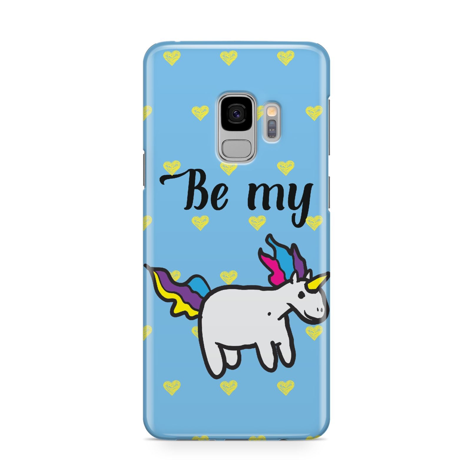 Valentines Be My Unicorn Samsung Galaxy S9 Case