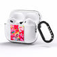 Valentines Cut Outs AirPods Pro Clear Case Side Image