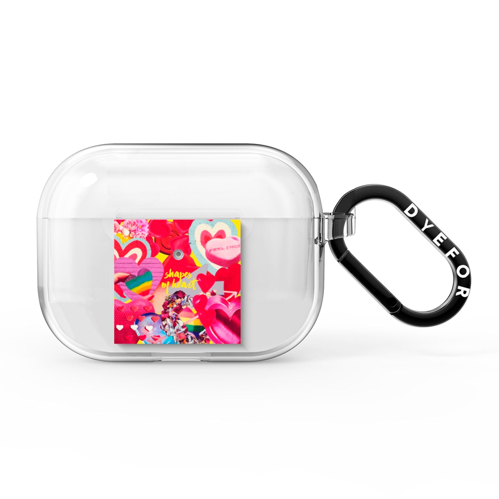 Valentines Cut Outs AirPods Pro Clear Case