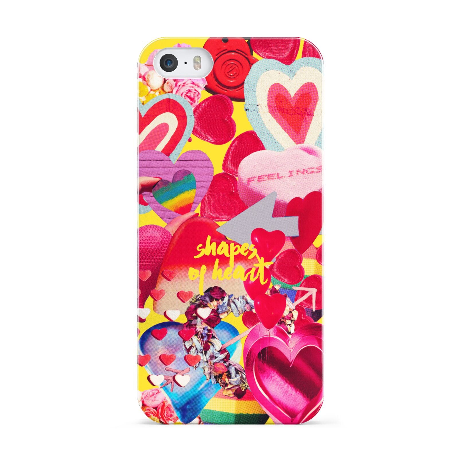 Valentines Cut Outs Apple iPhone 5 Case