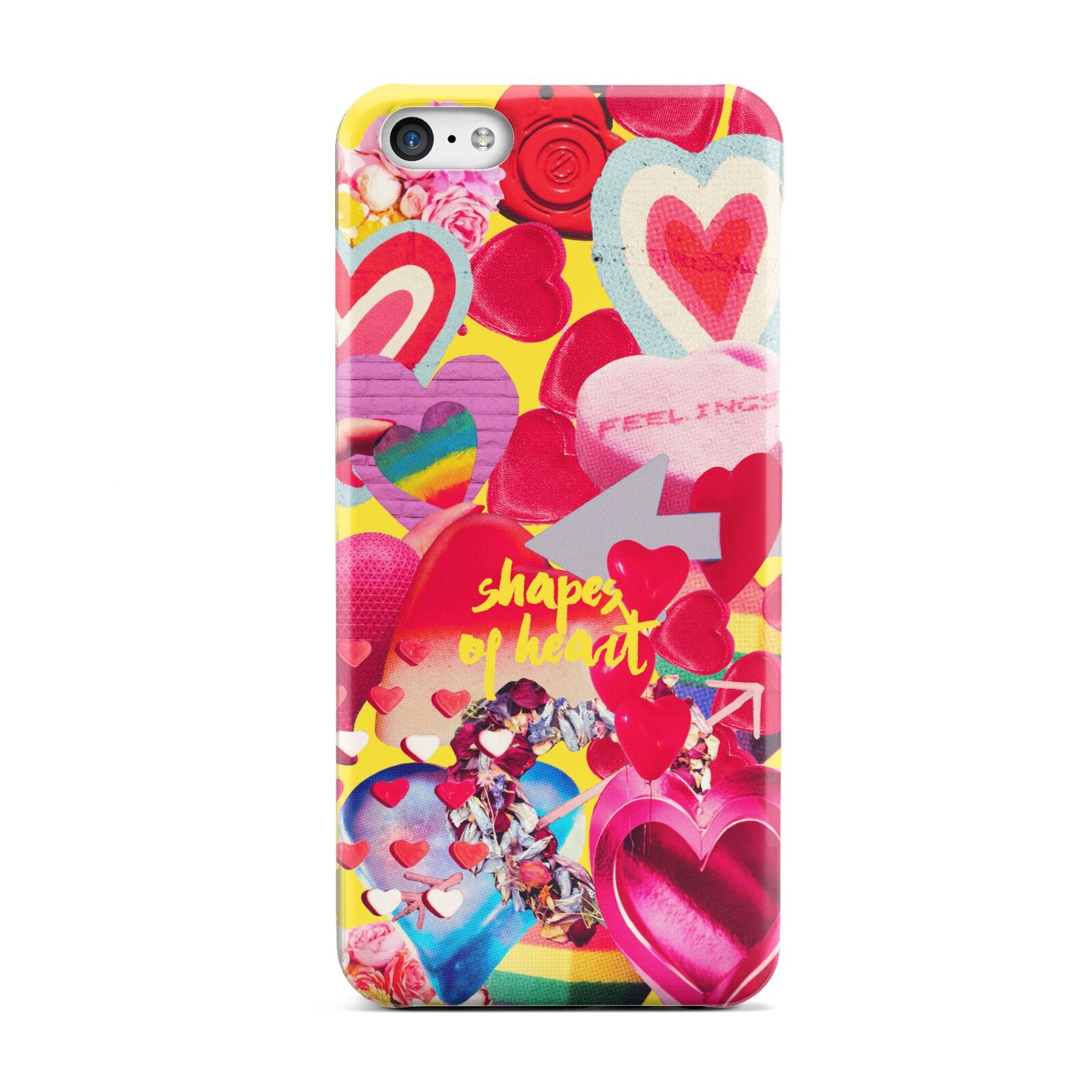 Valentines Cut Outs Apple iPhone 5c Case
