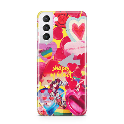 Valentines Cut Outs Samsung S21 Case