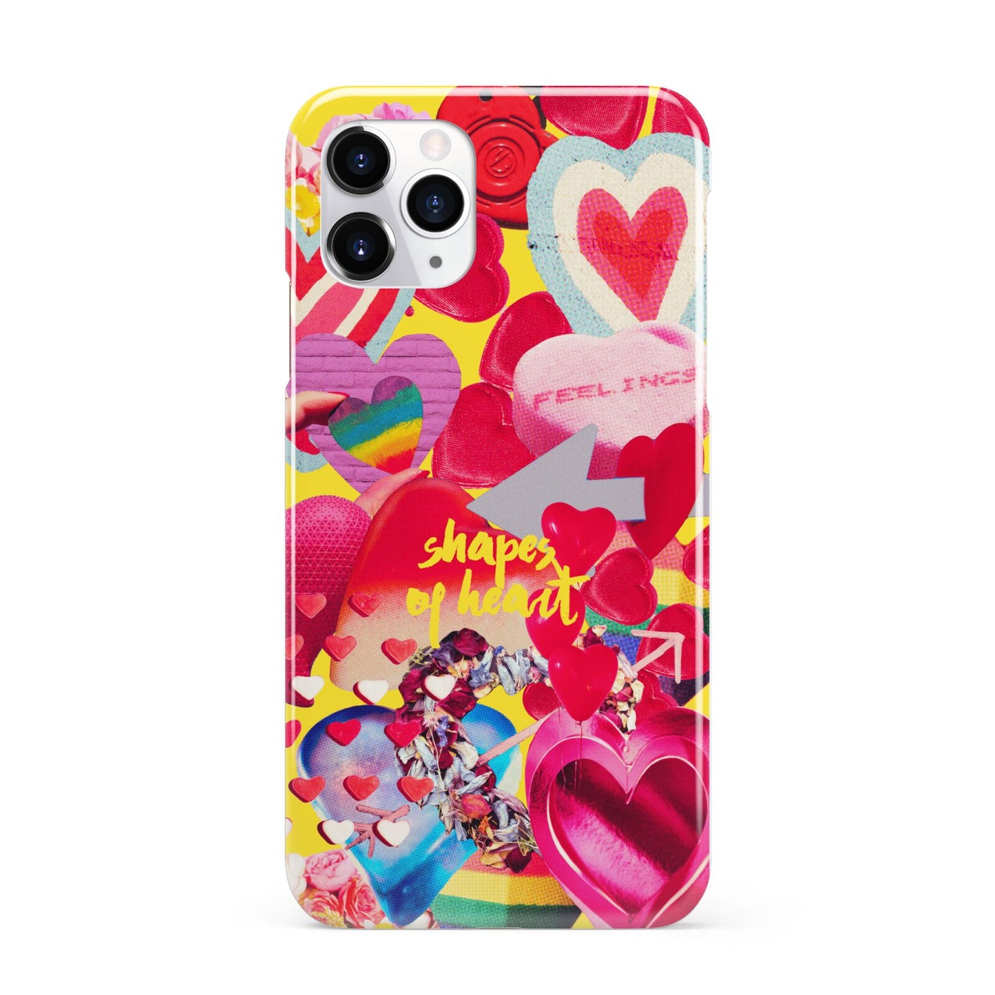 Valentines Cut Outs iPhone 11 Pro 3D Snap Case