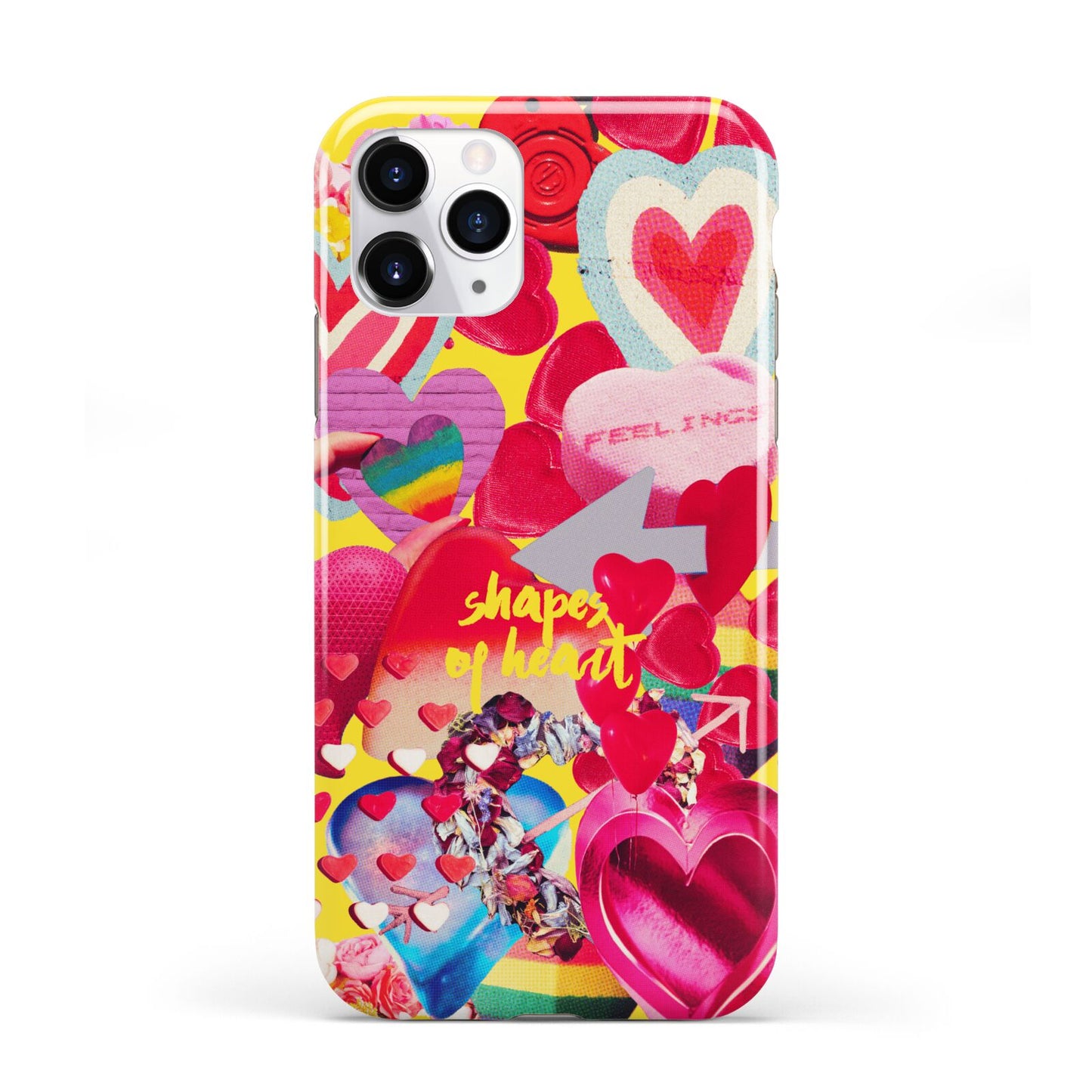 Valentines Cut Outs iPhone 11 Pro 3D Tough Case