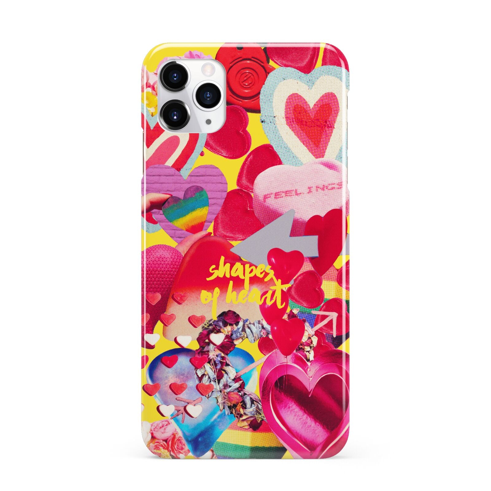 Valentines Cut Outs iPhone 11 Pro Max 3D Snap Case