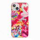 Valentines Cut Outs iPhone 13 TPU Impact Case with Pink Edges