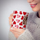 Valentines Day Heart Photo Personalised 10oz Mug Alternative Image 6