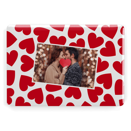 Valentines Day Heart Photo Personalised Apple MacBook Case