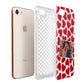 Valentines Day Heart Photo Personalised Apple iPhone 7 8 3D Tough Case Expanded View