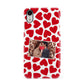 Valentines Day Heart Photo Personalised Apple iPhone XR White 3D Snap Case