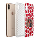 Valentines Day Heart Photo Personalised Apple iPhone Xs Max 3D Tough Case Expanded View