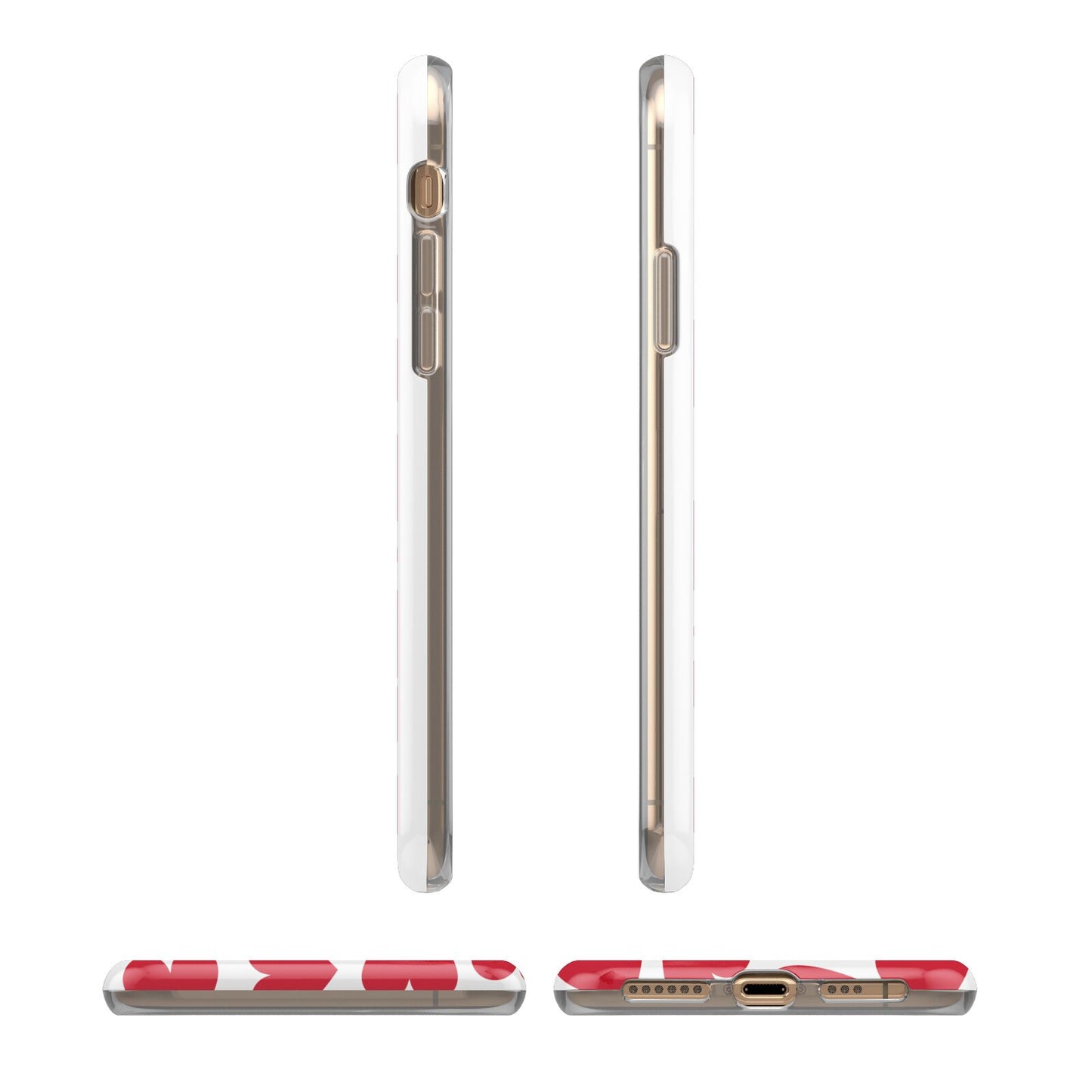 Valentines Day Heart Photo Personalised iPhone 11 3D Tough Case Angle Images