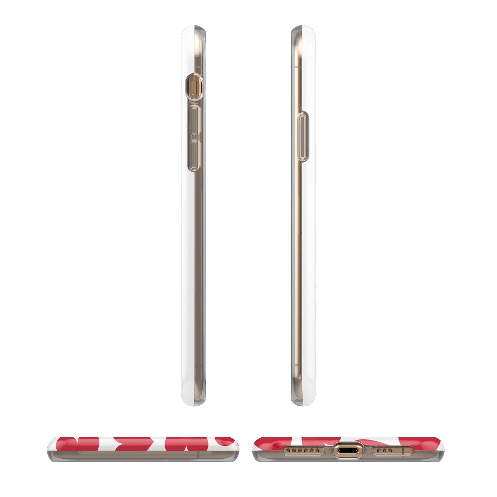 Valentines Day Heart Photo Personalised iPhone 11 3D Tough Case Angle Images