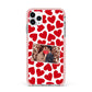 Valentines Day Heart Photo Personalised iPhone 11 Pro Max Impact Pink Edge Case