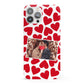 Valentines Day Heart Photo Personalised iPhone 13 Pro Max Full Wrap 3D Snap Case