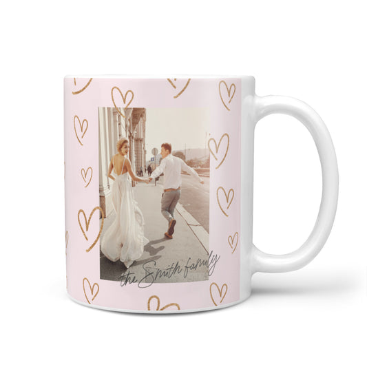 Valentines Day Newly Wed Photo Personalised 10oz Mug
