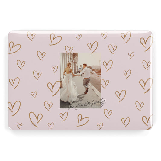 Valentines Day Newly Wed Photo Personalised Apple MacBook Case