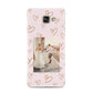 Valentines Day Newly Wed Photo Personalised Samsung Galaxy A3 2016 Case on gold phone