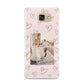 Valentines Day Newly Wed Photo Personalised Samsung Galaxy A9 2016 Case on gold phone