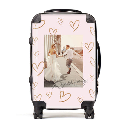 Valentines Day Newly Wed Photo Personalised Suitcase