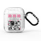 Valentines Day Photo Collage AirPods Glitter Case