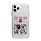 Valentines Day Photo Collage Apple iPhone 11 Pro Max in Silver with Bumper Case