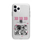Valentines Day Photo Collage Apple iPhone 11 Pro in Silver with Bumper Case