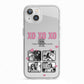 Valentines Day Photo Collage iPhone 13 TPU Impact Case with White Edges
